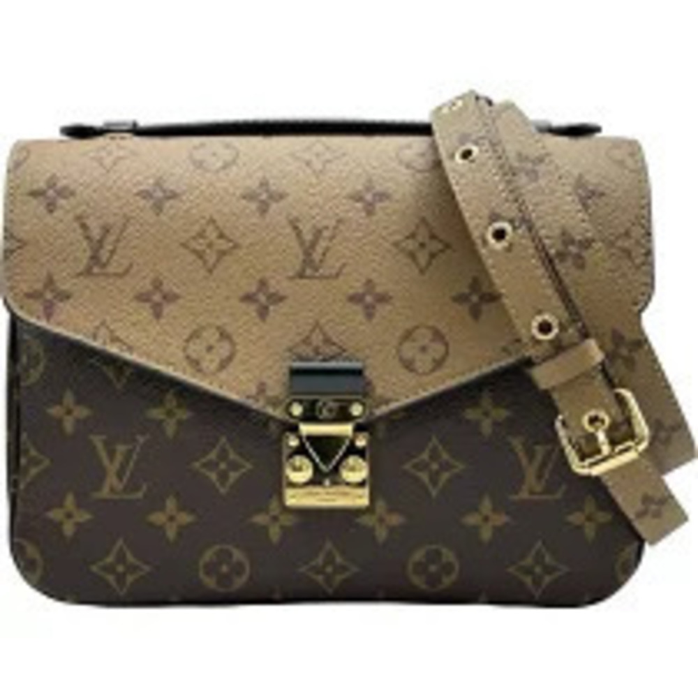 Louis Vuitton Pochette Metis Brown Monogram Reverse Shoulder Bag